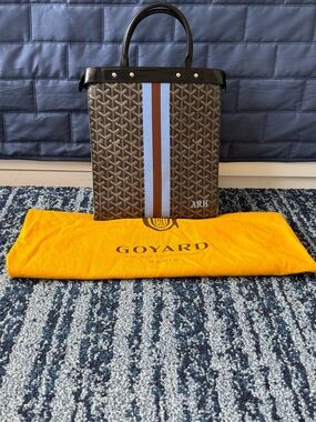 RARE & LIMITED Goyard Goyardine Jersey GM Tote